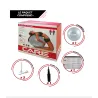 BALLON ABS ANTI ÉCLATEMENT AVEC POMPE 55 CM CARE - ballon gris