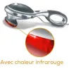 APPAREIL DE MASSAGE AMOVIBLE TÊTE INFRAROUGE BEURER - poignée amovible