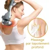 APPAREIL DE MASSAGE AMOVIBLE TÊTE INFRAROUGE BEURER - poignée amovible