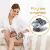 APPAREIL DE MASSAGE AMOVIBLE TÊTE INFRAROUGE BEURER - poignée amovible