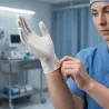 Gants latex chirurgicaux stériles très peu poudrés DREXCO MÉDICAL - boîte de 50 paires