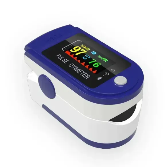 OXYMÈTRE DE POULS MEDICLINIC OXYBLUE – Mesure SpO₂ et rythme cardiaque