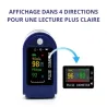 OXYMÈTRE DE POULS MEDICLINIC OXYBLUE – Mesure SpO₂ et rythme cardiaque