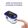 OXYMÈTRE DE POULS MEDICLINIC OXYBLUE – Mesure SpO₂ et rythme cardiaque
