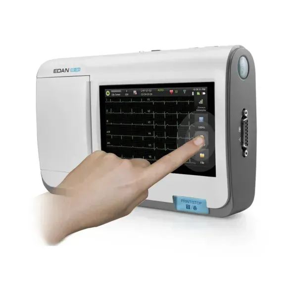 ECG 3 PISTES SE-301 - GRAND ÉCRAN TACTILE EDAN
