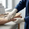 GANTS LATEX NON POUDRÉS ANTI ALLERGÈNE MEDICLINIC - boîte de 100