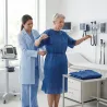 BLOUSES PATIENTS À USAGE UNIQUE NON TISSÉES PROTECTION MÉDICALE - sachet de 10