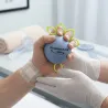 APPAREIL POUR RÉÉDUCATION DE LA MAIN HANDMASTER + THERABAND - renforcement progressif