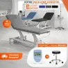 PACK KINÉ ESSENTIEL TABLE ÉLECTRIQUE COMPEX REHAB TABOURET - gris daytona