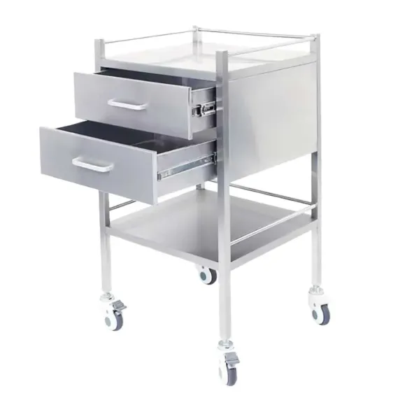 GUERIDON MEDICLINIC 2 TIROIRS
