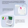 LECTEUR DE CARTE VITALE CONNECT A800 4-EN-1 BI-FENTE USB - lecteur multifonction