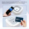 LECTEUR DE CARTE VITALE CONNECT A800 4-EN-1 BI-FENTE USB - lecteur multifonction