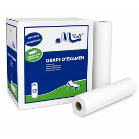 DRAPS D'EXAMEN OUATÉS LISSE...