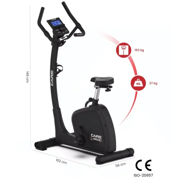 ERGOMÈTRE ERGOS V VELO INTENSIF - 24 programmes CARE