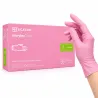 GANTS NITRILE NON POUDRÉS ROSE NITRYLEX SANS LATEX MERCATOR - boîte de 100