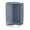 DISTRIBUTEUR ESSUIE-MAINS CRISTAL FUME ABS