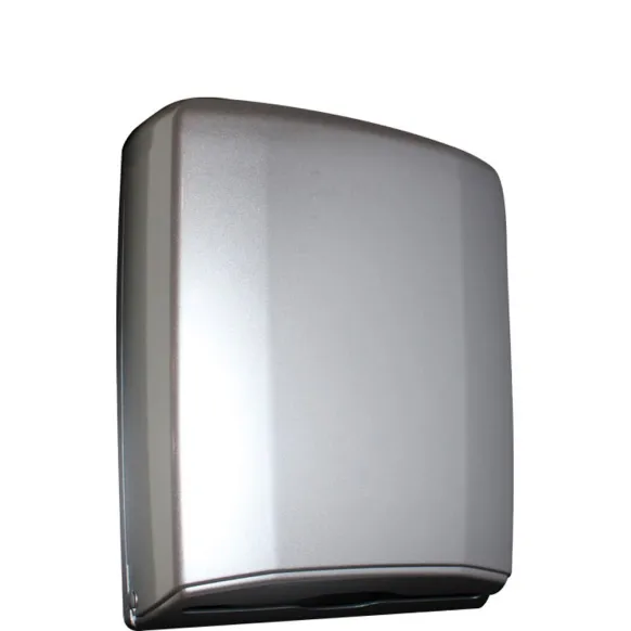 DISTRIBUTEUR ESSUIE-MAINS SILVER ABS
