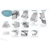 SUPPORT POUR TABLES ELITE ET ELANSA PROMOTAL