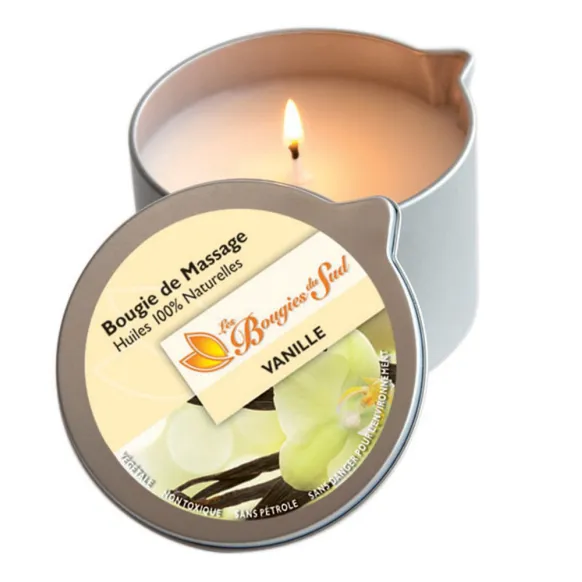 BOUGIE DE MASSAGES AUX HUILES ESSENTIELLES