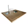 PLATEAU CANADIEN EN BOIS AVEC ACCESSOIRES