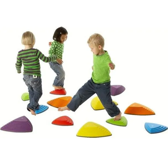 JEU DE PIERRES DE RIVIÈRE (LOT DE 6)