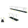 BARRES PARALLÈLES AVEC SOCLE "STANDARD" ET MAINS COURANTES FERROX