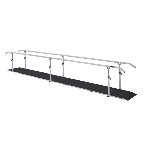 BARRES PARALLÈLES AVEC SOCLE "STANDARD" ET MAINS COURANTES FERROX