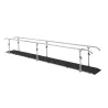 BARRES PARALLÈLES AVEC SOCLE "STANDARD" ET MAINS COURANTES FERROX