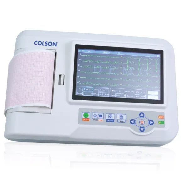 ECG 6 PISTES AVEC INTERPRÉTATION CARDI 6 COLSON