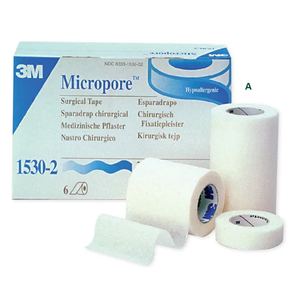 SPARADRAP EN ROULEAU MICROPORE 3M