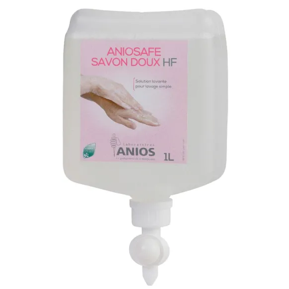 SAVON DOUX HAUTE FRÉQUENCE 1L ANIOSAFE AIRLESS