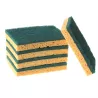 LOT DE 10 EPONGES FACES GRATTANTES 130 x 85 mm