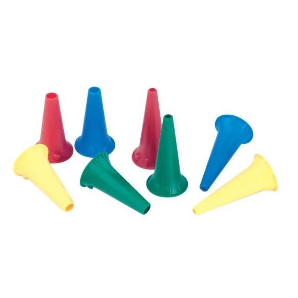 SPÉCULUMS AURICULAIRES DE COULEURS