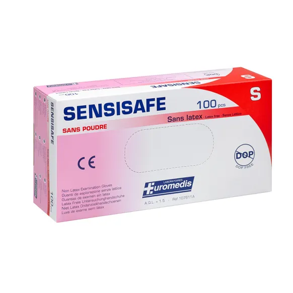 GANTS SANS LATEX NON POUDRÉS SENSISAFE