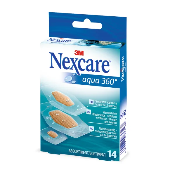 PANSEMENTS NEXCARE AQUA 360°