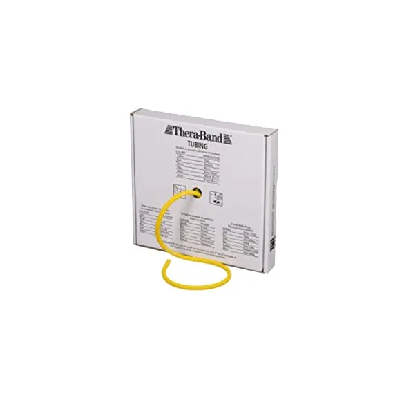 TUBING THERABAND EN ROULEAU 4 FORCES/COULEURS
