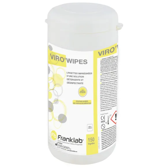 LINGETTES VIRO WIPES FRANKLAB