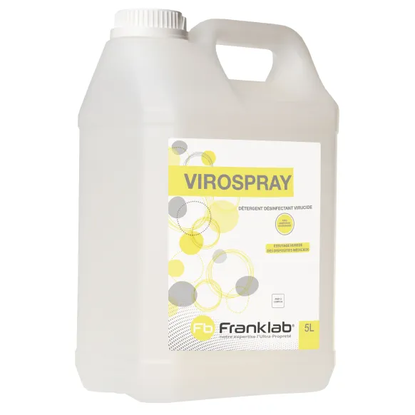 VIROSPRAY DÉTERGENT DÉSINFECTANT VIRUCIDE DES DM 5L