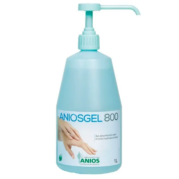 GEL HYDROALCOOLIQUE FLACON 1000 ML ANIOSGEL 800