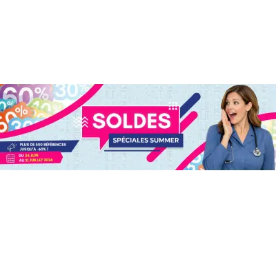 Soldes d'hiver 2026 : Tout le Matériel soldé avec livraison en 24/48h | Drexco Medical